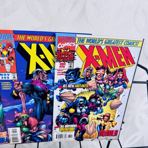 X-Men 64-78 Lot Marvel Psi War Operation Zero Tolerance - Picture 4 of 7